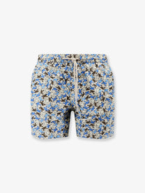 Mc2 Saint Barth Men's Nylon Swim Shorts Brown