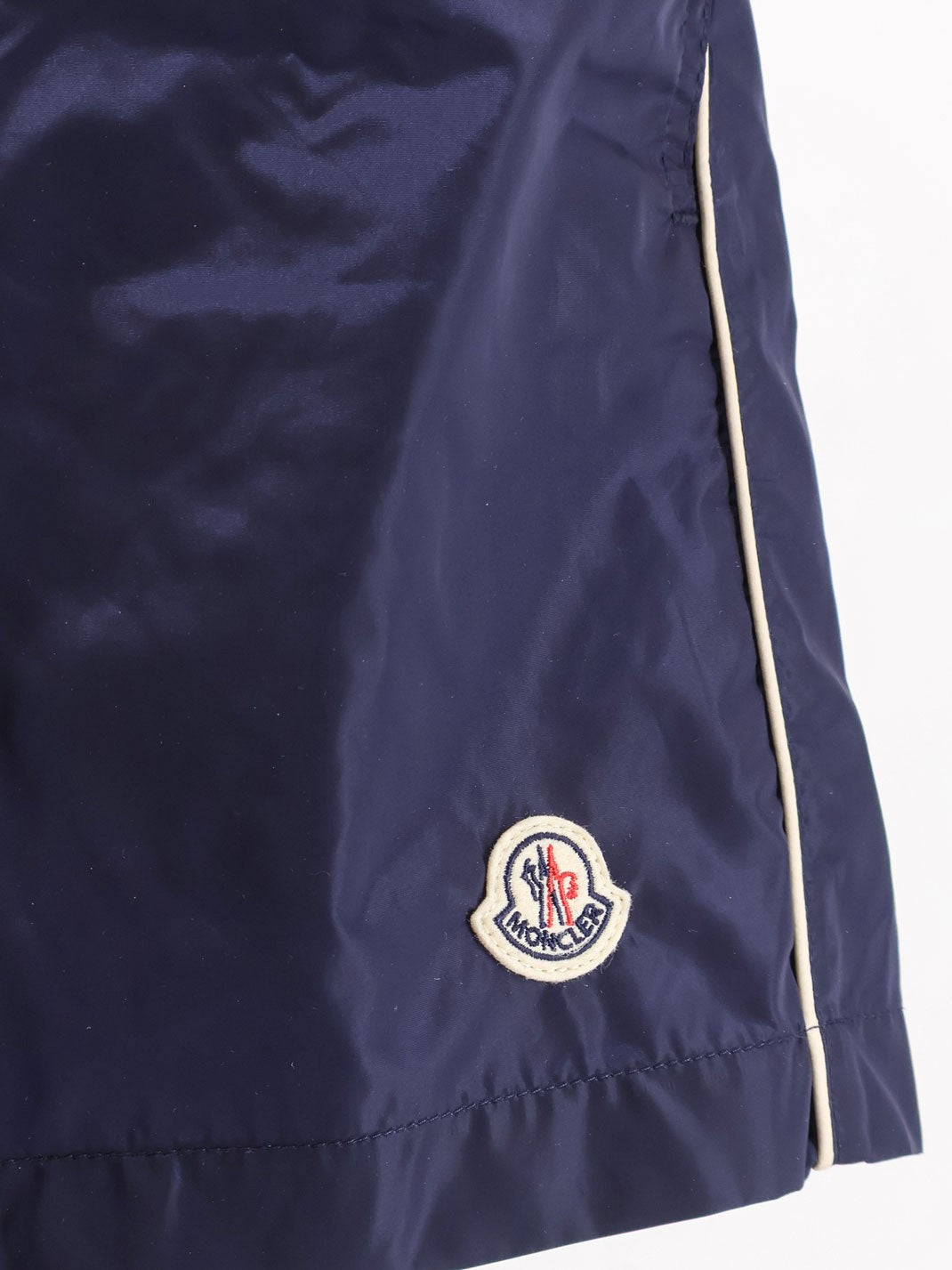 Moncler Men's Nylon Swim Shorts Blue