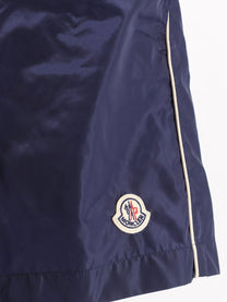 Moncler Men's Nylon Swim Shorts Blue