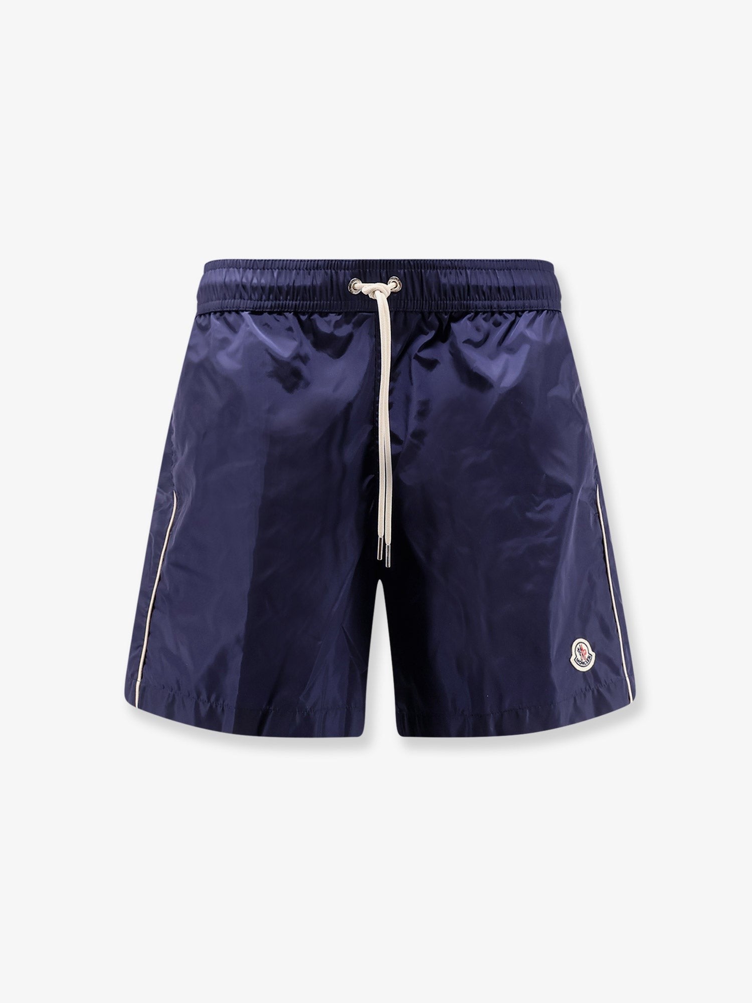 Moncler Men's Nylon Swim Shorts Blue