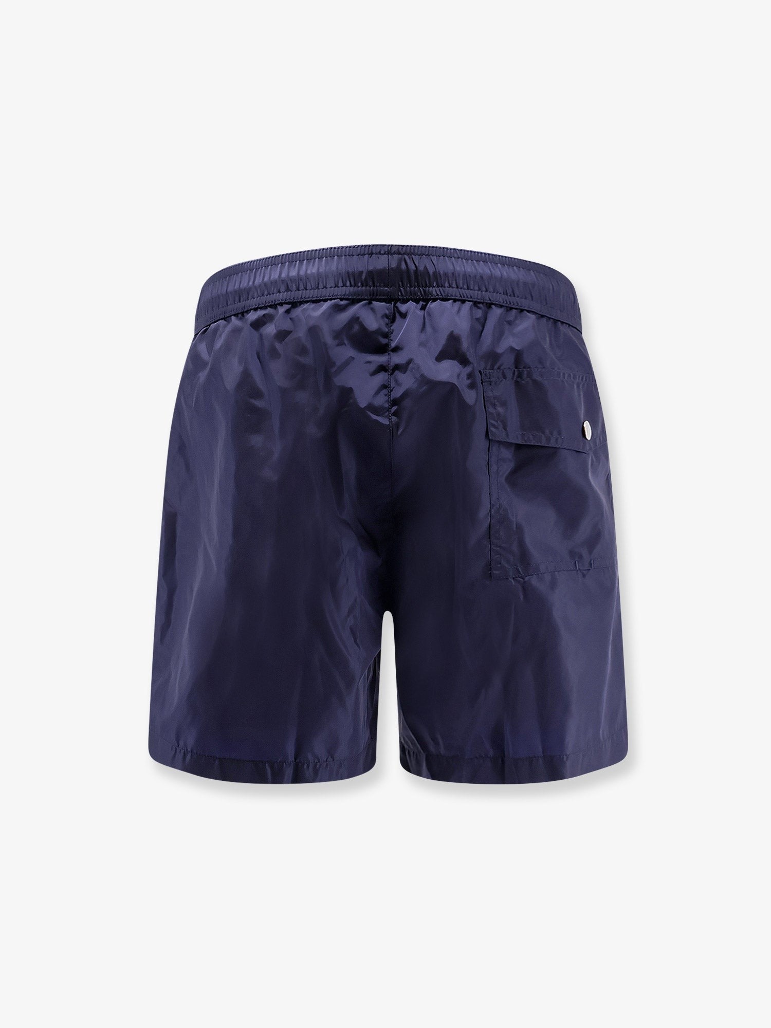 Moncler Men's Nylon Swim Shorts Blue