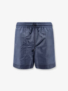 Gucci Men's Nylon Swim Trunks Blue