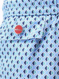 Kiton Men's Nylon Swim Trunks Multicolor