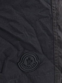 Moncler Men's Nylon Swim Trunks Blue