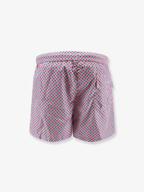 Kiton Men's Nylon Swim Trunks Multicolor