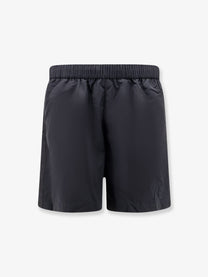 Moncler Men's Nylon Swim Trunks Blue