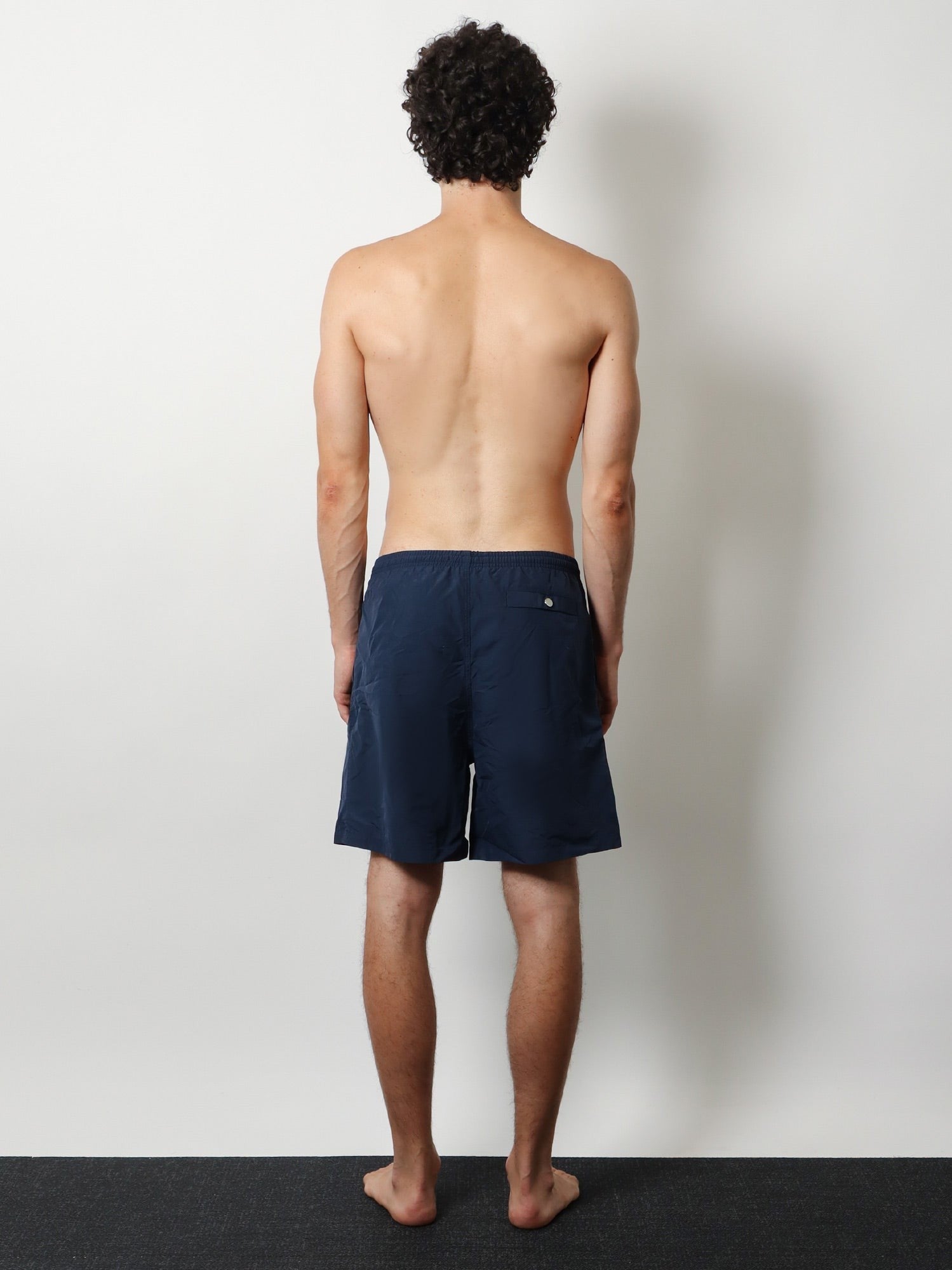 Ami Paris Men's Nylon Swimsuit ENCRE