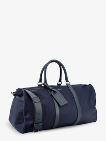 Kiton Men's Nylon Travel Bag Blue
