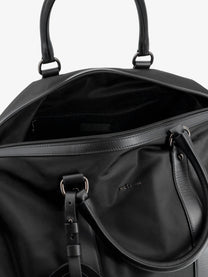 Kiton Men's Nylon Travel Bag Black
