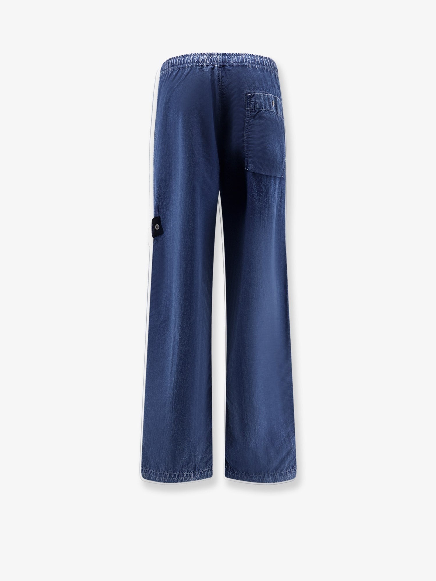 Stone Island Men's Nylon Trousers Blue
