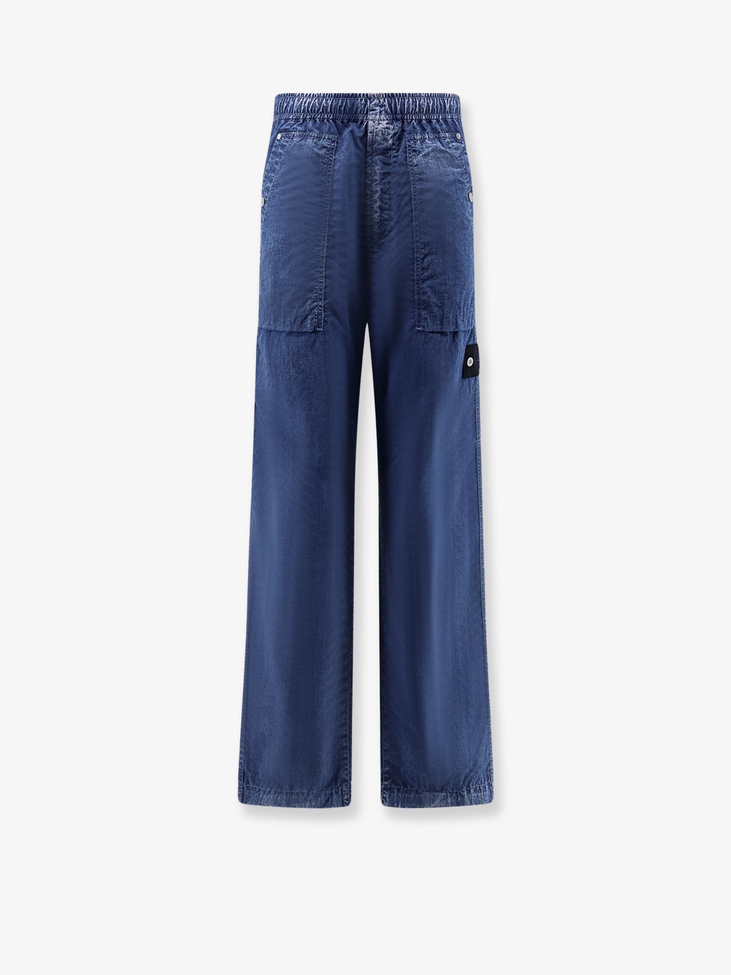 Stone Island Men's Nylon Trousers Blue