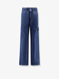 Stone Island Men's Nylon Trousers Blue