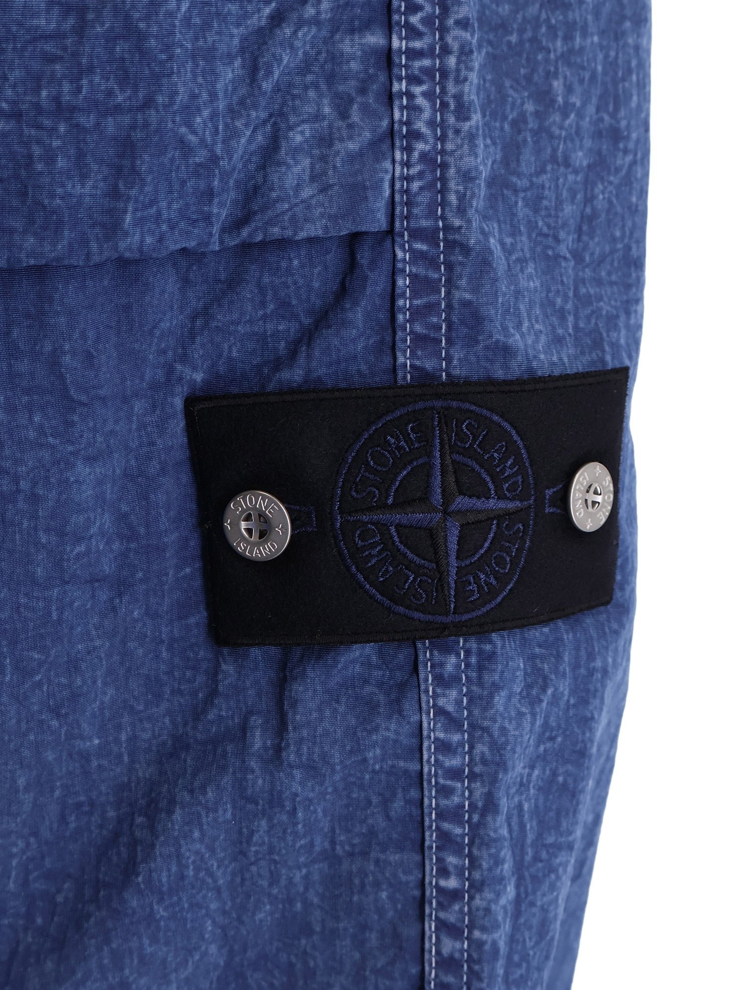 Stone Island Men's Nylon Trousers Blue