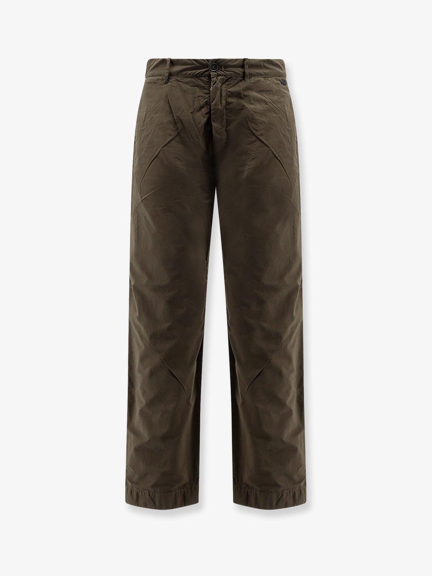 Massimo Osti Men's Nylon Trousers Brown Massimo Osti