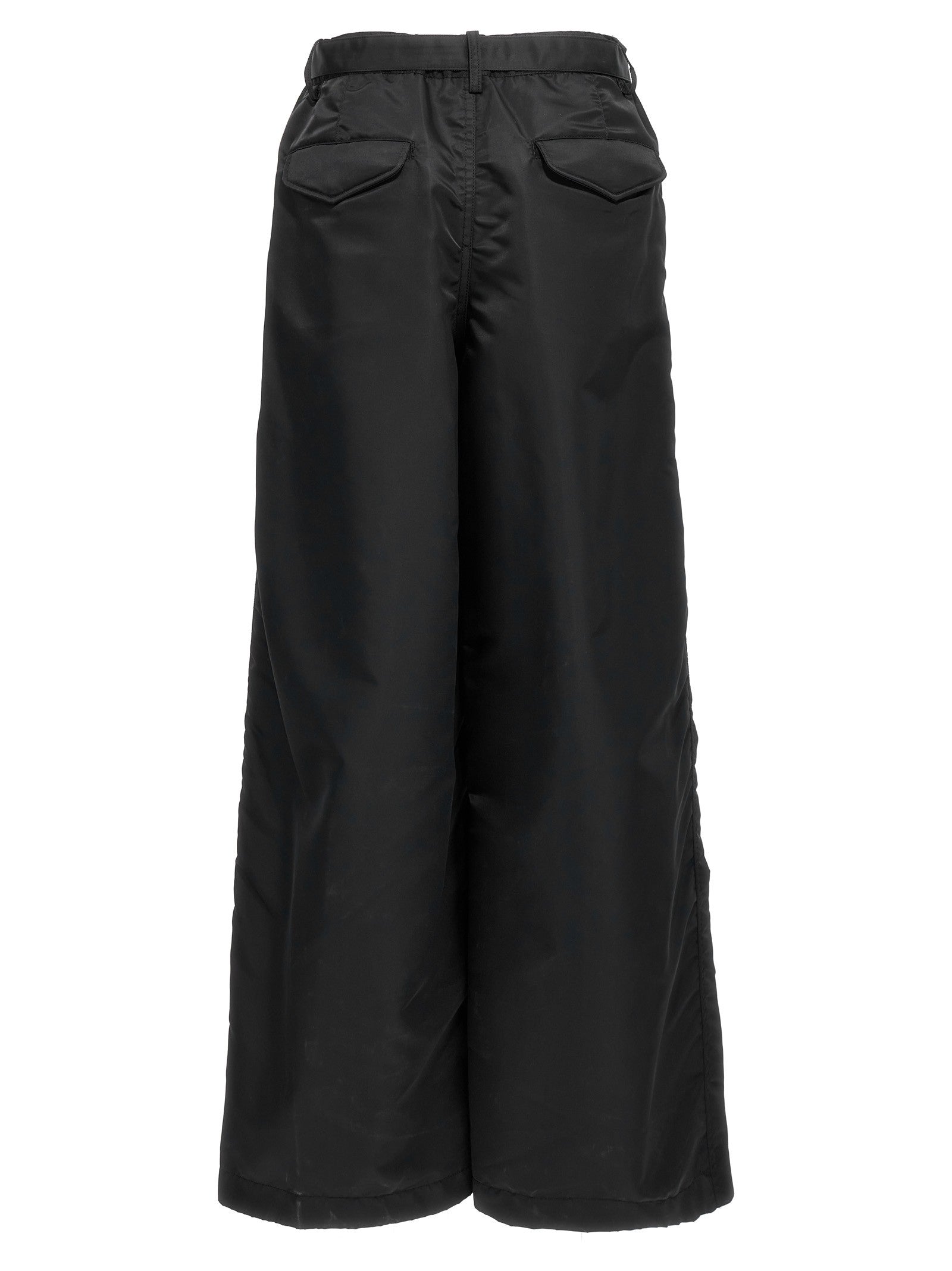 Sacai Nylon Twill Pants Black