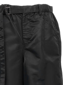 Sacai Nylon Twill Pants Black