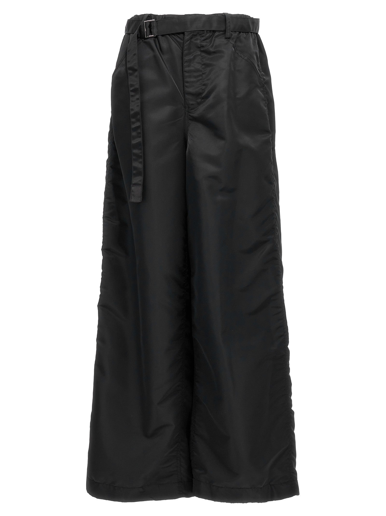 Sacai Nylon Twill Pants Black