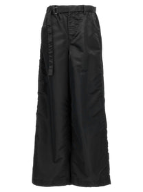 Sacai Nylon Twill Pants Black