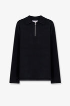 Oamc Peacemaker Men's Cotton Polo Shirt Black