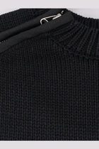 Oamc Peacemaker Men's Cotton Sweater Black, view 3