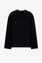 Oamc Peacemaker Men's Cotton Sweater Black