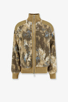 Oamc Peacemaker Men's Fleece Synthetic Fur Bomber Beige