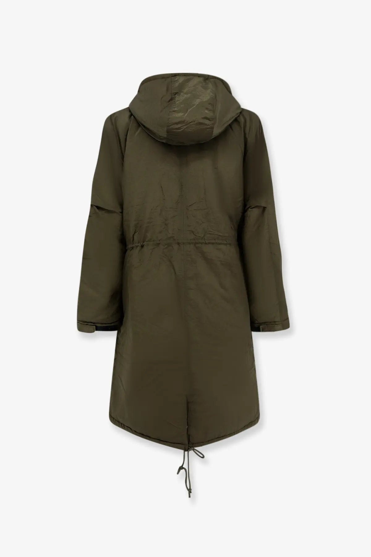 Oamc Peacemaker Men's Padded Nylon Long Jacket Green, view 2