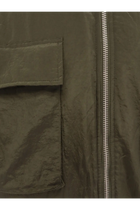 Oamc Peacemaker Men's Padded Nylon Long Jacket Green, view 3