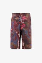 Oamc Peacemaker Men's Vapor Cotton Bermuda Shorts Pattern
