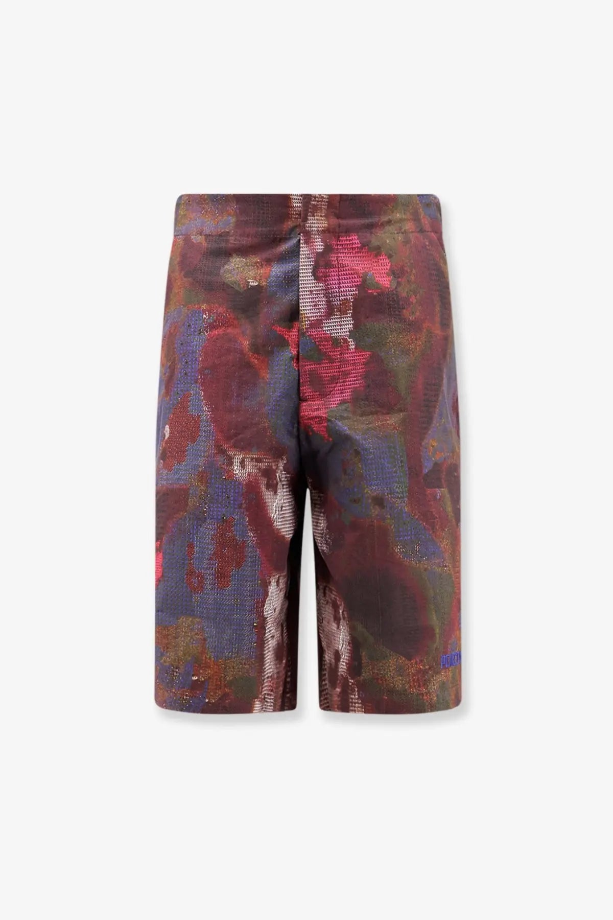 Oamc Peacemaker Men's Vapor Cotton Bermuda Shorts Pattern