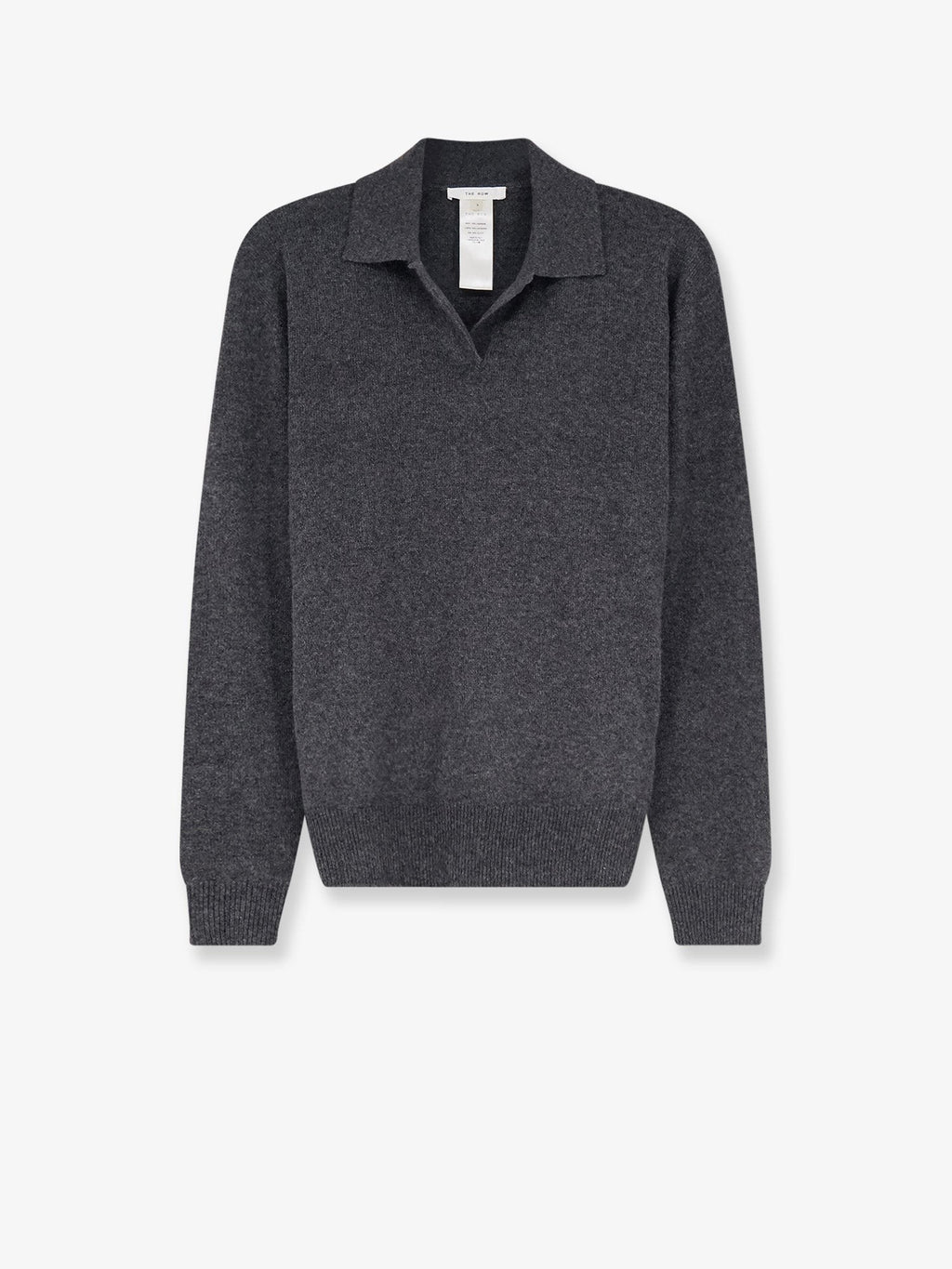 The Row Women's Oashi Cashmere Top Sweater Grey