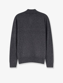 The Row Women's Oashi Cashmere Top Sweater Grey