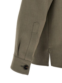 Zegna Oasi Lino Overshirt Grey