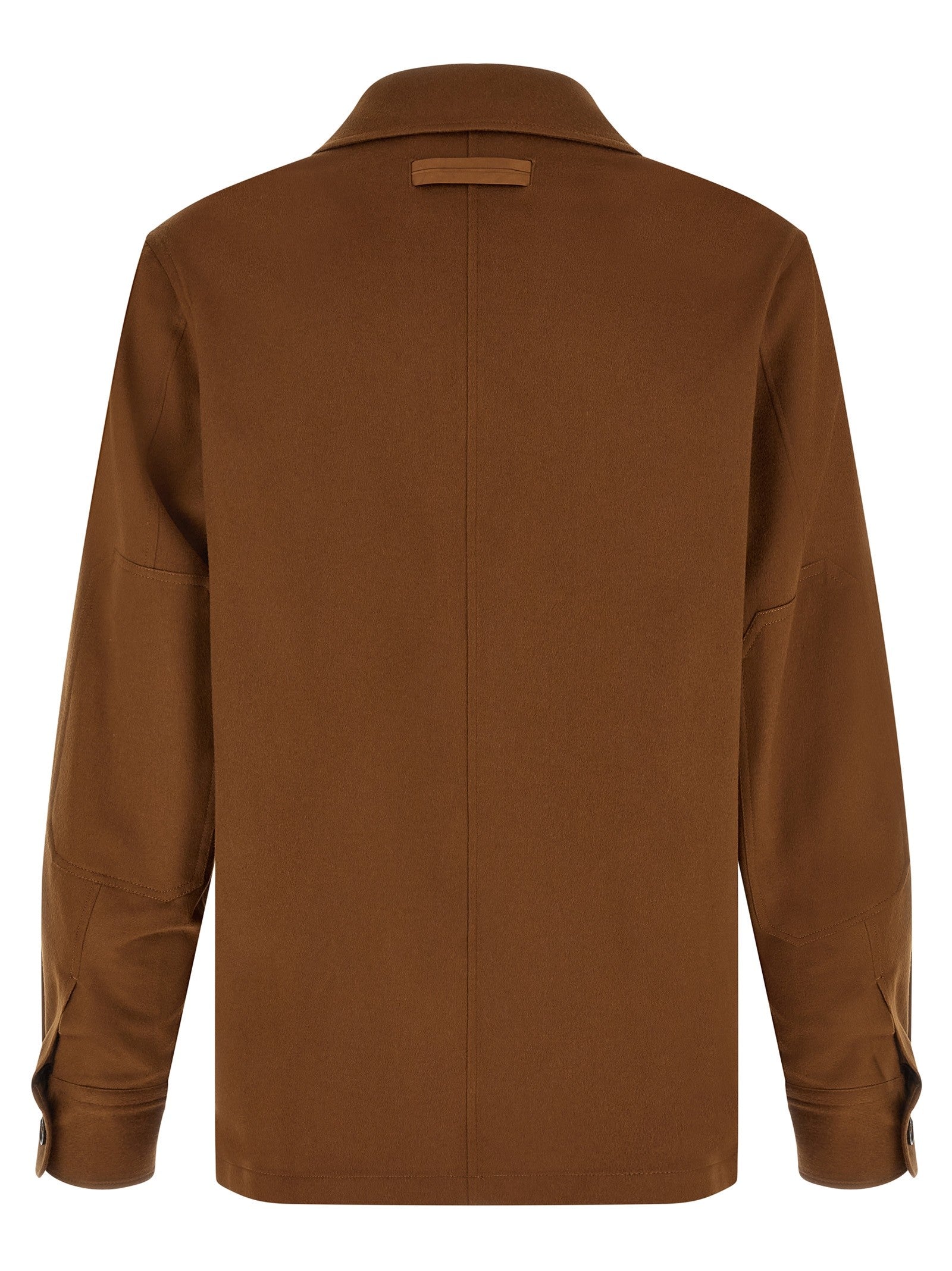 Zegna Oasis Cashmere Overshirt Brown