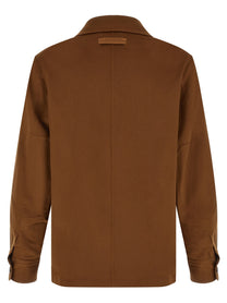 Zegna Oasis Cashmere Overshirt Brown