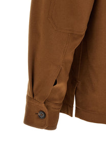 Zegna Oasis Cashmere Overshirt Brown
