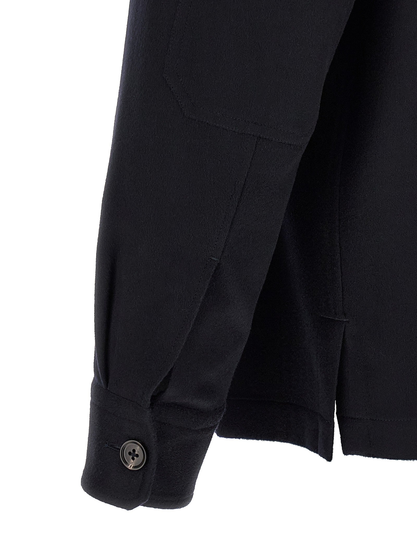 Zegna Oasis Cashmere Overshirt Blue