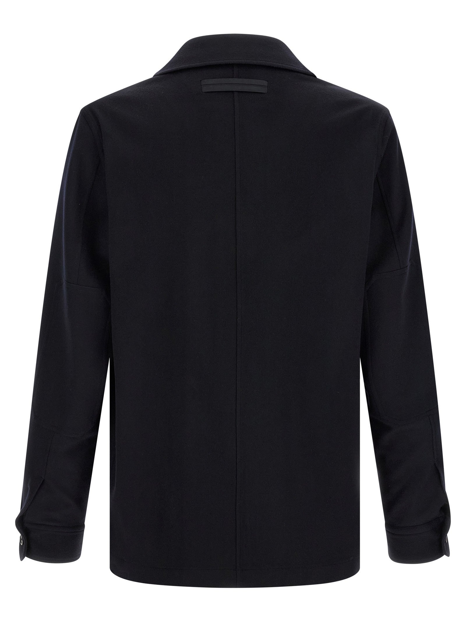 Zegna Oasis Cashmere Overshirt Blue