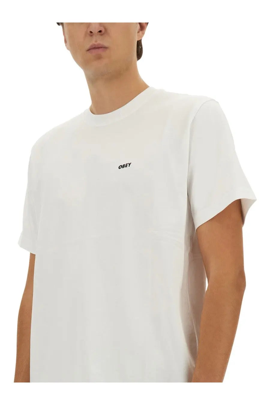 Obey Men's Established Works Bold Shirt White, view 4