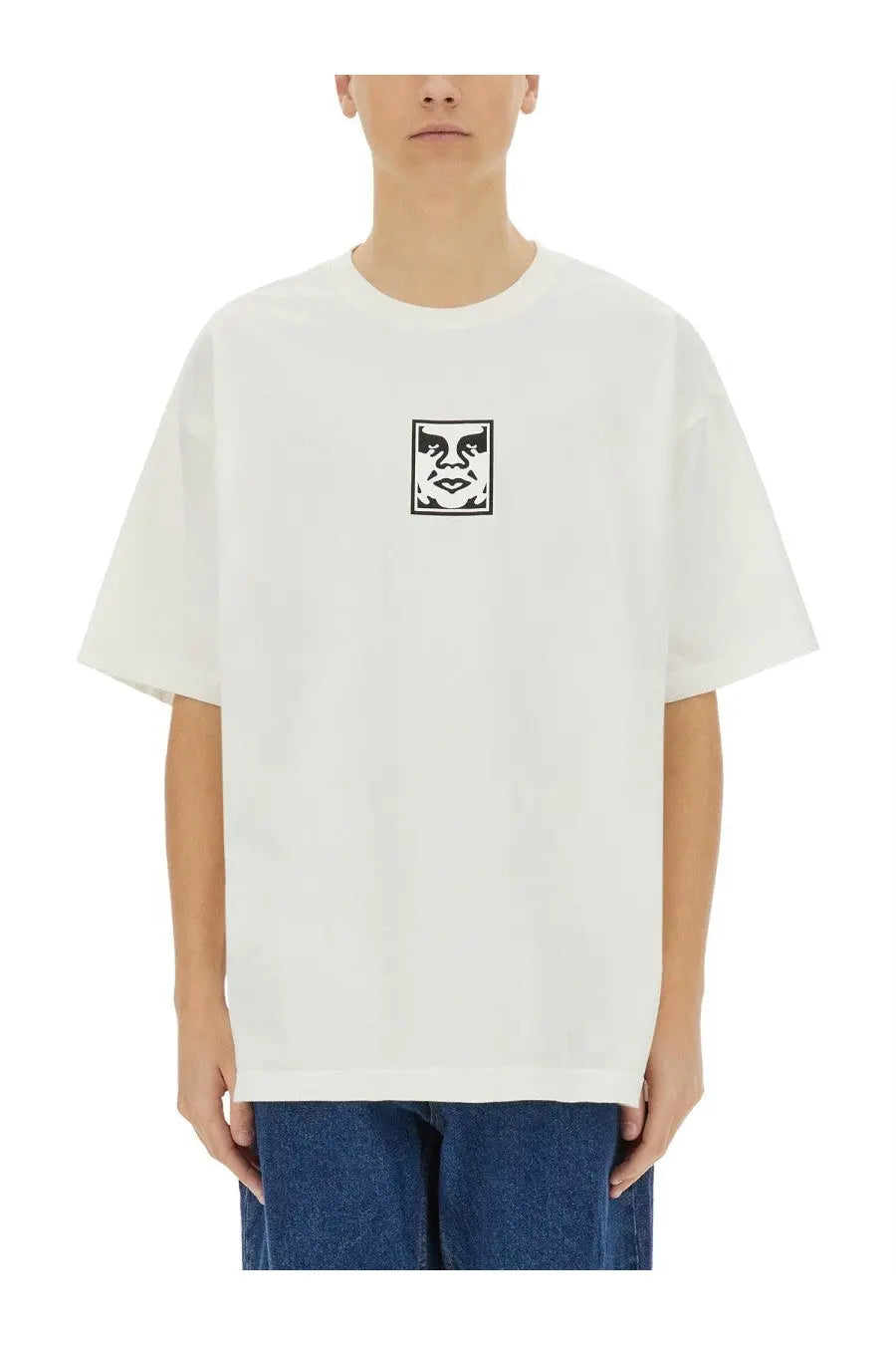 Obey Men's Icon Face Shirt White