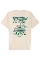 Obey Men's Knowledge &amp; Growth Shirt Yellow, view 2