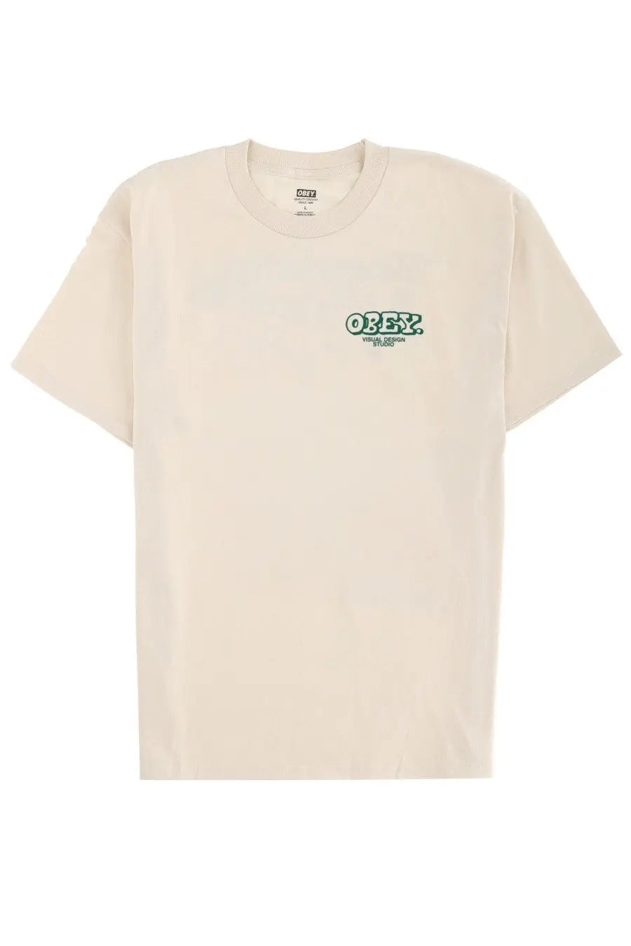 Obey Men's Knowledge &amp; Growth Shirt Yellow