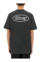 Obey Men's Reaction Shirt Black, view 3