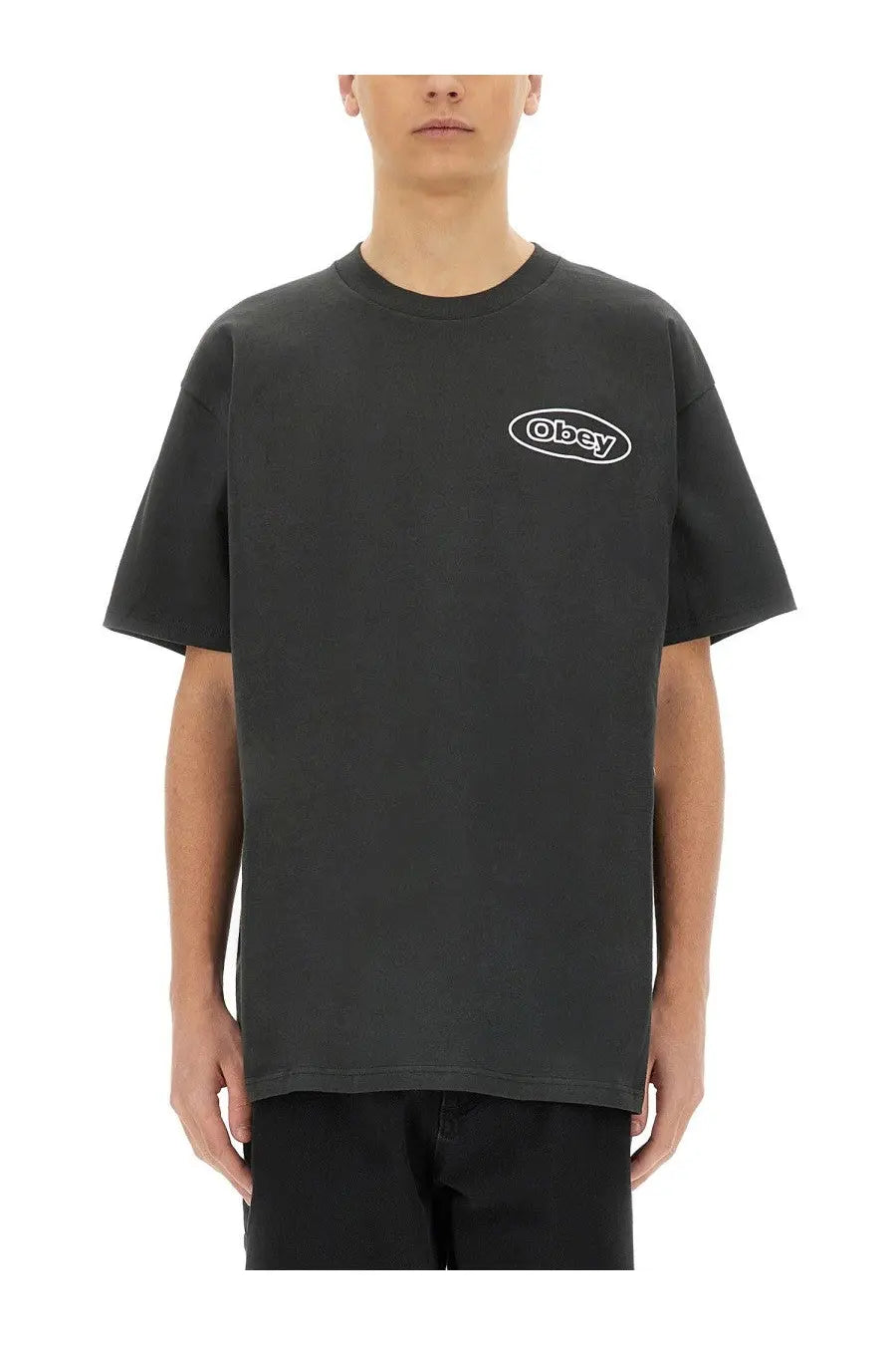 Obey Men's Reaction Shirt Black