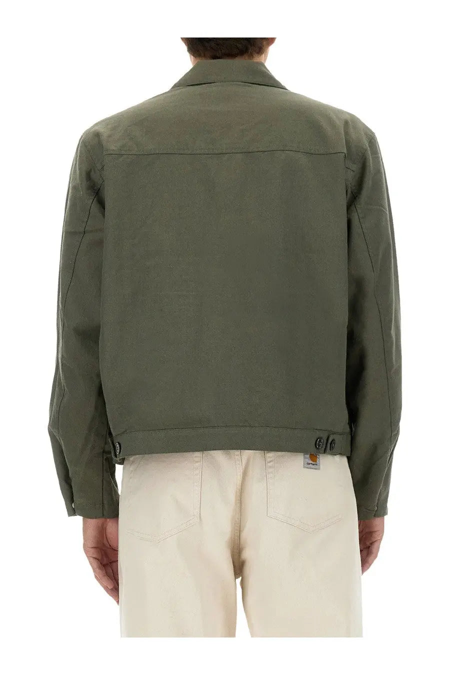 Obey Men's Shirt Jacket Green, view 3