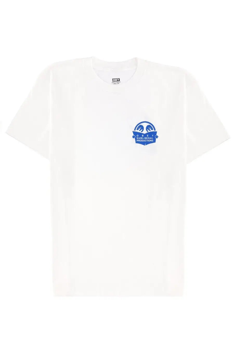 Obey Men's Subliminal Productions Shirt White