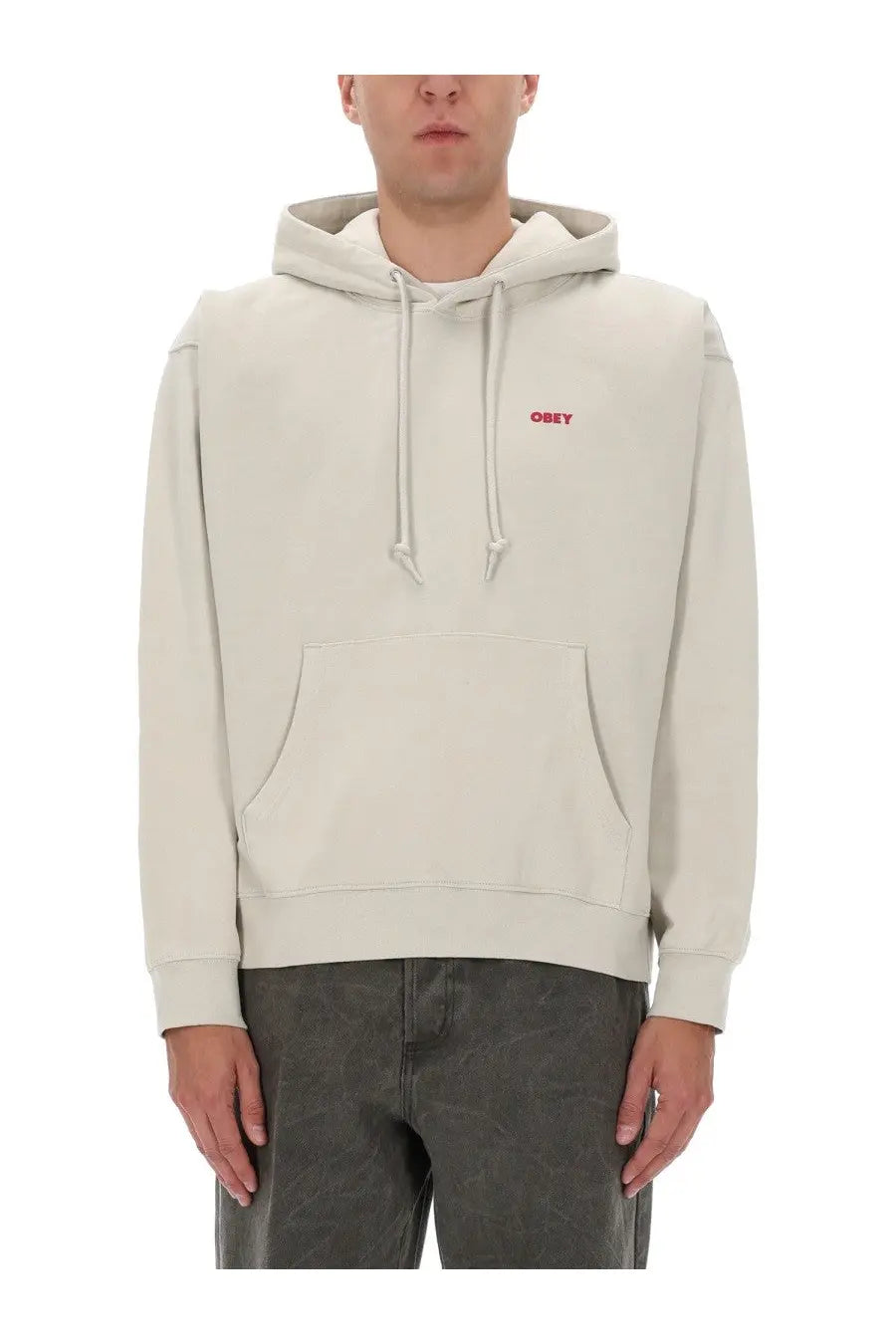 Obey Men's Sweatshirt Beige