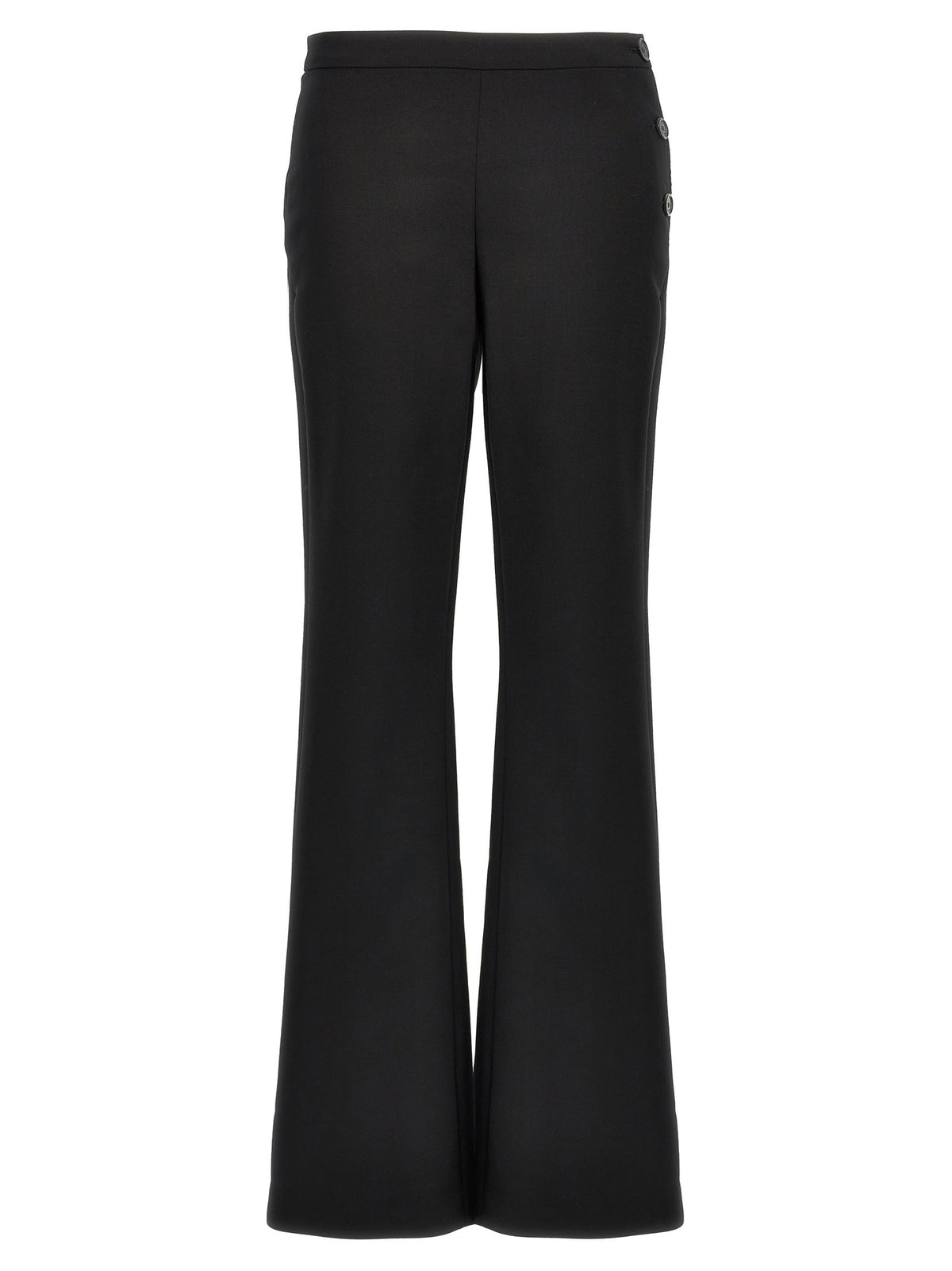courrèges Oblique Tailored Pants Black
