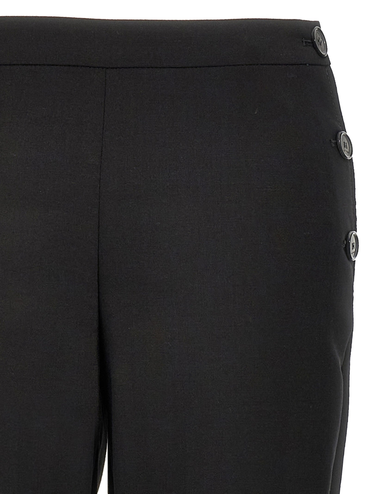 courrèges Oblique Tailored Pants Black
