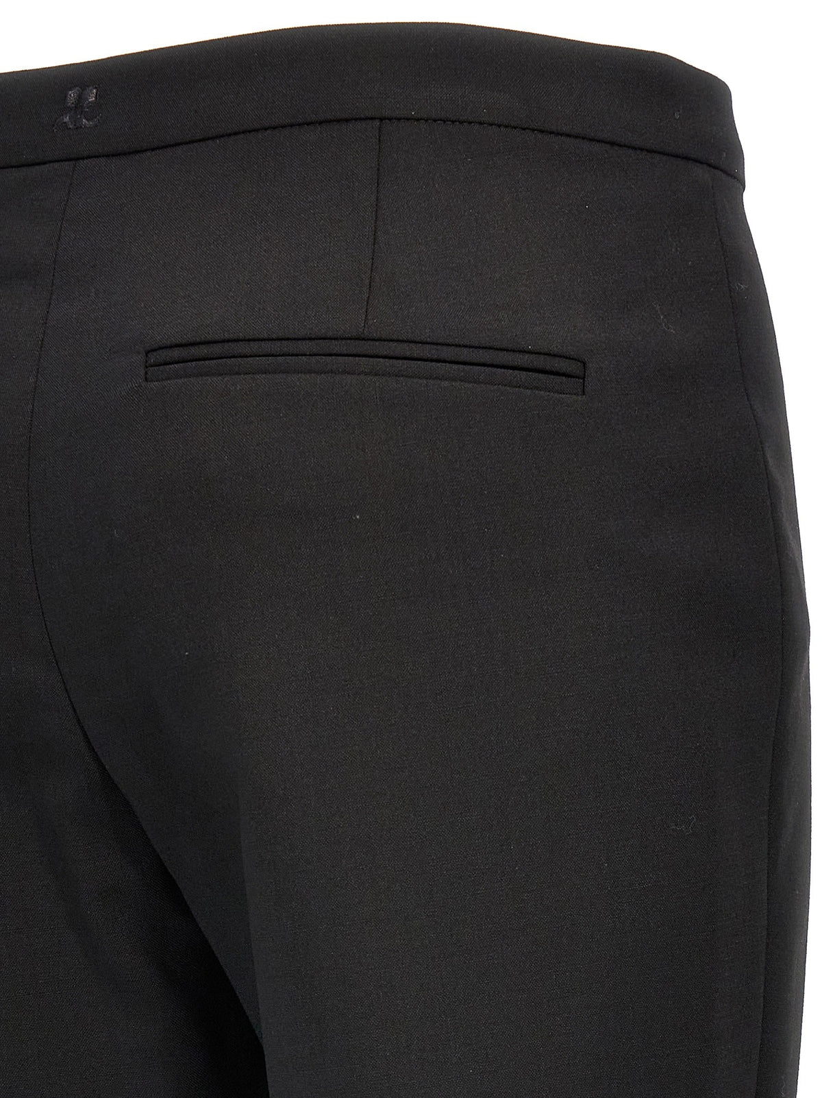 courrèges Oblique Tailored Pants Black, view 4